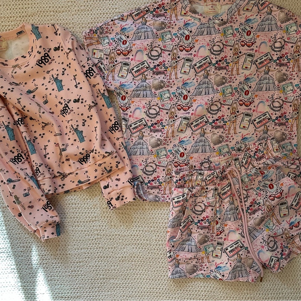 Elisabeth and Faith Taylor Swift women’s bundle small & Med